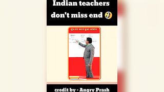 Celebrity Indian Teachers anime fan | Angry Prash #anime #animation #shorts