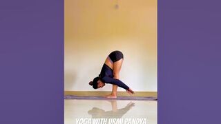 Forward bending #yogaurmi #yoga #yogaasana #yogawithurmipandya #yogaposes #urmiyogaacademy