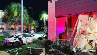 1 hurt after car slams into Daytona Beach cannabis dispensary, police say