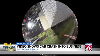 1 hurt after car slams into Daytona Beach cannabis dispensary, police say