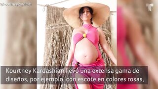 Kourtney Kardashian marca la tendencia con bikinis para presumir el baby bump en verano 2023 | Buzz