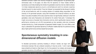 Unlocking Creativity: The Symmetry-Breaking Phenomenon in AI Models