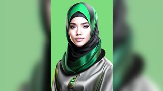 Women AI Models With Green Screen | Green Screen | Background Music |