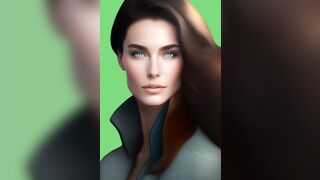 Women AI Models With Green Screen | Green Screen | Background Music |