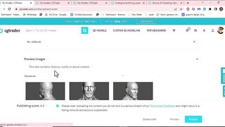 how to upload models on CGtrader and earn money online, passive source of income for 3d modelers