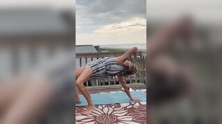 Take me to the Ocean Yoga Flow from Yoga Dance 18. #shorts #yoga