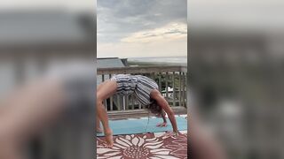 Take me to the Ocean Yoga Flow from Yoga Dance 18. #shorts #yoga