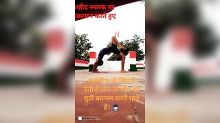 चक्रासन करने का तरीका#viral #army #anuragthakur #yoga #indianarmy #kargil