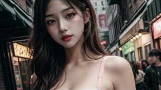 [4K] AI LOOKBOOK AIART CHANNEL (Stable Diffusion) -Modern Street Lingerie Lookbook 모던 스트릿 란제리 룩북