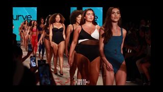 Curve Collection Lingerie Fashion Show Finale Slow Motion | Miami Swim Week 2023