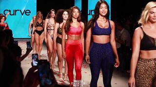 Curve Collection Lingerie Fashion Show Finale Slow Motion | Miami Swim Week 2023