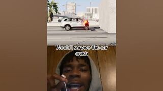 Would I survive this car crash #shortsfeed #viral #youtubeshorts #funny #funnyvideos #tiktok