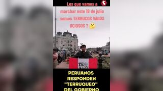 Peruanos se unen en TikTok para desafiar al Gobierno y explicar porqué marcharán el 19 de julio