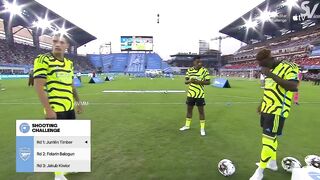 Jurrien Timber MLS All-Star Skills Challenge | Shooting