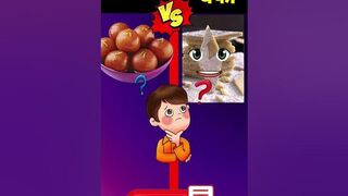 Gulab Jamun vs Barfi#bobbyustad#shortvideo#compilation#trending#fact