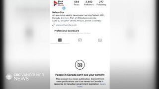 B.C. government no longer advertising on Facebook and Instagram