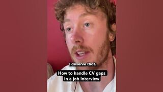 Handling CV / Resume gaps in a job interview #resumegap #funny #comedy #funnyvideos