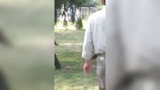 Deer attacks man! ???? #shorts #deer #hunting #funny #outdoors