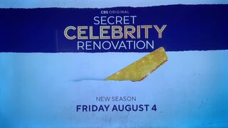 “ Secret Celebrity Renovation “ 2023 season FIRST TV PROMO, premiers Friday August 4 on CBS