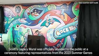 Legacy Mural Pays Tribute To Alberta Summer Games