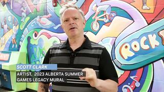 Legacy Mural Pays Tribute To Alberta Summer Games