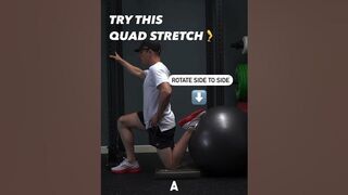 ✅BEST QUAD STRETCH #mobility #stretching #flexibility #kneepain