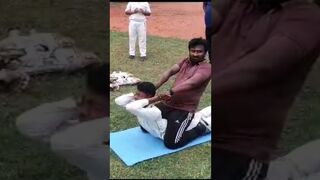 Back Stretching #fitness #stretching #helthtips #shotsvideo #cricket #shots