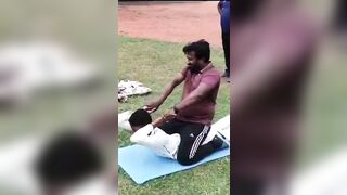 Back Stretching #fitness #stretching #helthtips #shotsvideo #cricket #shots