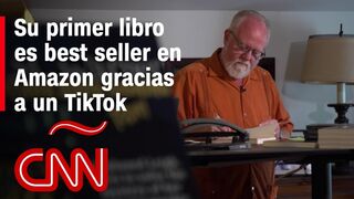 Gracias a un video de TikTok, su primer libro se volvió un best seller en Amazon