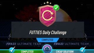 FUTTIES Daily Challenge SBC Completed - Cheap Solution & Tips - Fifa 23