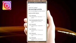 How to check instagram login activity | Instagram login activity kaise dekhe | Where you' re logged