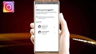 How to check instagram login activity | Instagram login activity kaise dekhe | Where you' re logged