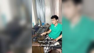 هكذا تتصرف زوجتي الروسيّة بعد كل جدال???? #comedy #explore #funny #ضحك #shortvideo #مغربية #شورت #fyp