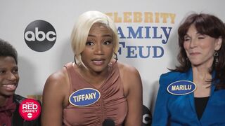 Celebrity Family Feud and "Haunted Mansion" Tiffany Haddish Interview with On the Red Carpet