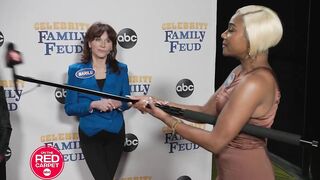 Celebrity Family Feud and "Haunted Mansion" Tiffany Haddish Interview with On the Red Carpet