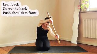 How to use an exercise stick | stretching and conditioning