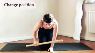 How to use an exercise stick | stretching and conditioning