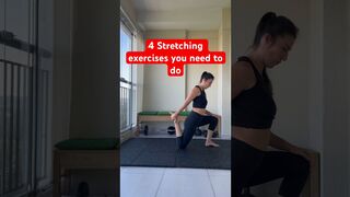 Do this stretching routine #stretching #beginnerworkout #bodyweighttraining #muscles #shortworkout