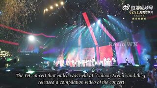 CP fans???? on Behalf of Wang yibo????????YH Concert official Compilation video full of covered turtles????