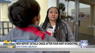 New report details chaos after 4 hurt in Daytona Beach shooting