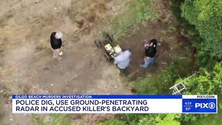 Investigators dig in backyard of Gilgo Beach suspect