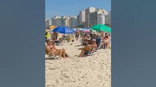 CARNIVAL In RIo De Janeiro / Copacabana Beach BRAZIL