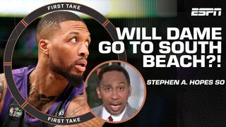 ???? HOPEFULLY SOUTH BEACH! ????️ - Stephen A. has more thoughts on Damian Lillard's future | First Take