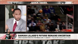 ???? HOPEFULLY SOUTH BEACH! ????️ - Stephen A. has more thoughts on Damian Lillard's future | First Take