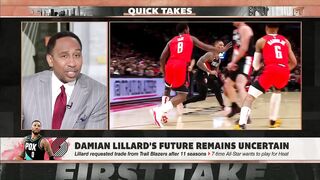 ???? HOPEFULLY SOUTH BEACH! ????️ - Stephen A. has more thoughts on Damian Lillard's future | First Take