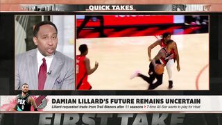 ???? HOPEFULLY SOUTH BEACH! ????️ - Stephen A. has more thoughts on Damian Lillard's future | First Take