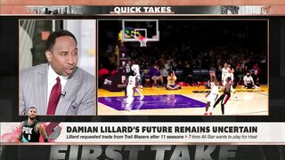 ???? HOPEFULLY SOUTH BEACH! ????️ - Stephen A. has more thoughts on Damian Lillard's future | First Take