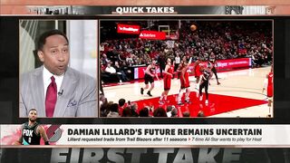 ???? HOPEFULLY SOUTH BEACH! ????️ - Stephen A. has more thoughts on Damian Lillard's future | First Take