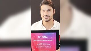Instagram ने मुझे ये Award देकर सम्मानित किया???? ???????? | Instagram Award | Born On Instagram #Shorts