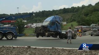 Interstate reopens after tractor-trailer crash